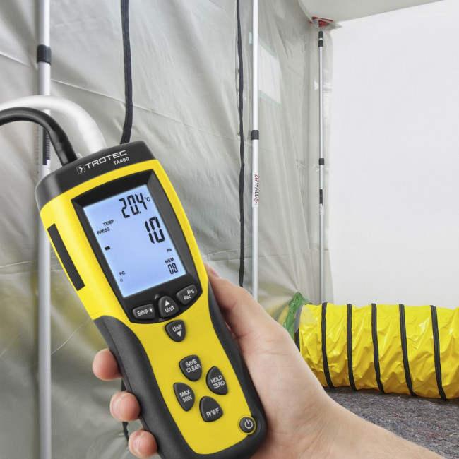 Дифманометр Trotec TA400 с трубкой Пито Дифманометр Trotec TA400 с трубкой Пито