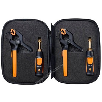 Набор смарт-зондов для холодильных систем (кейс/2x Testo 549i 2 Gen /2x Testo 115i 2 Gen), протокол калибровки, батарейки Набор смарт-зондов для холодильных систем (кейс/2x Testo 549i 2 Gen /2x Testo 115i 2 Gen), протокол калибровки, батарейки