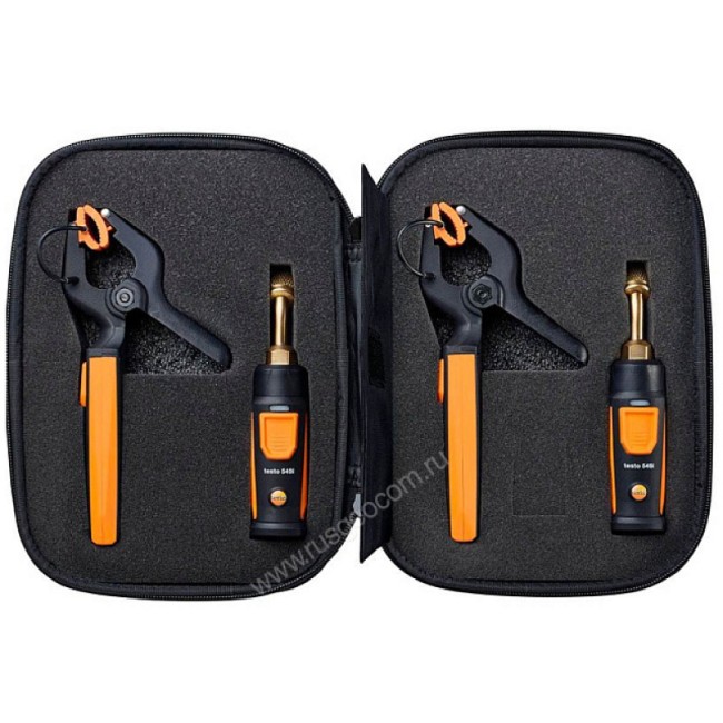 Набор смарт-зондов для холодильных систем (кейс/2x Testo 549i 2 Gen /2x Testo 115i 2 Gen), протокол калибровки, батарейки Набор смарт-зондов для холодильных систем (кейс/2x Testo 549i 2 Gen /2x Testo 115i 2 Gen), протокол калибровки, батарейки