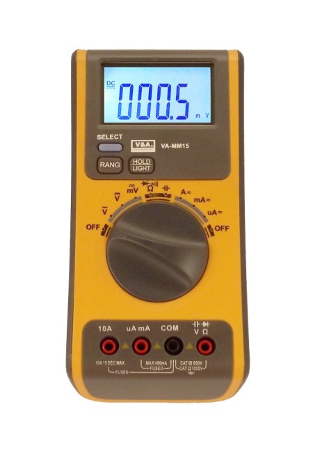 Мультиметр цифровой VA-MM15 Мультиметр цифровой VA-MM15