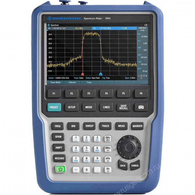 Портативный анализатор спектра Rohde & Schwarz FPH до 6 ГГц Портативный анализатор спектра Rohde & Schwarz FPH до 6 ГГц
