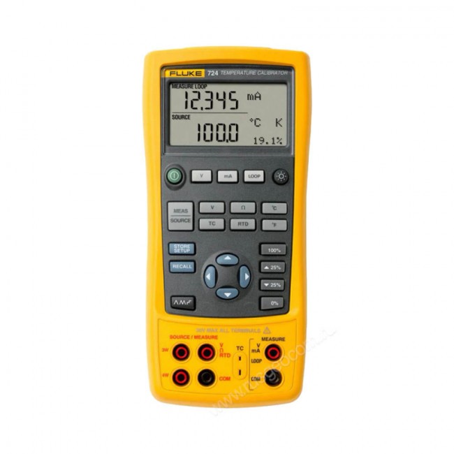 Калибратор измерителей температуры Fluke 724/APAC/EMEA Калибратор измерителей температуры Fluke 724/APAC/EMEA