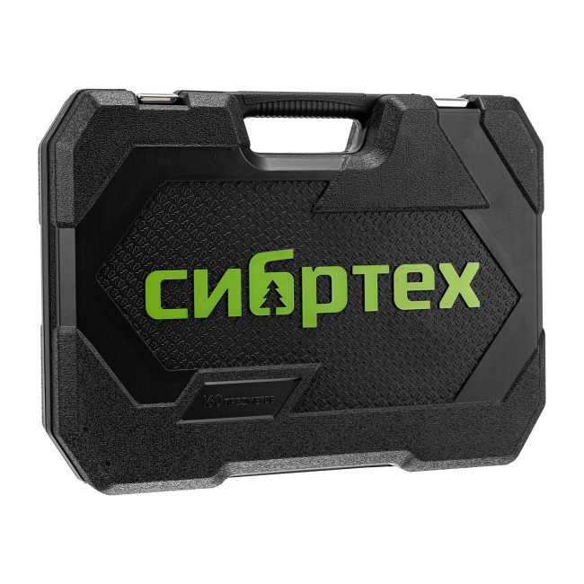 Набор инструментов 1/2", 3/8", 1/4" 160 предметов Сибртех Набор инструментов 1/2", 3/8", 1/4" 160 предметов Сибртех