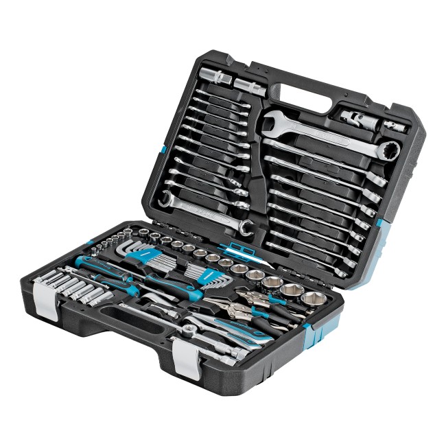 Набор инструментов 1/4", 1/2", CrV 78 предметов Gross Набор инструментов 1/4", 1/2", CrV 78 предметов Gross
