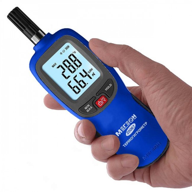 Термогигрометр МЕГЕОН 20067 с Bluetooth Термогигрометр МЕГЕОН 20067 с Bluetooth