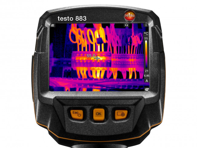 Тепловизор Testo 883 со стандартным объективом Тепловизор Testo 883 со стандартным объективом