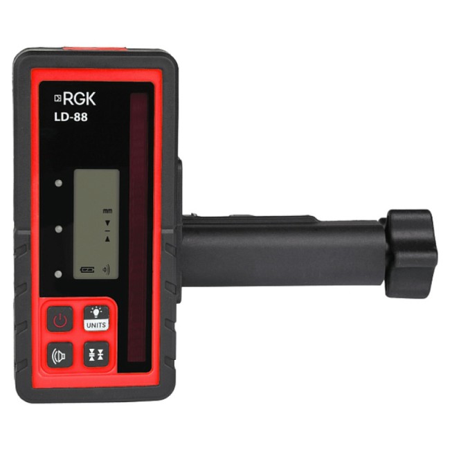 Комплект: ротационный нивелир RGK SP-310 + миллиметровый приёмник излучения RGK LD-88 Комплект: ротационный нивелир RGK SP-310 + миллиметровый приёмник излучения RGK LD-88