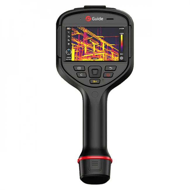 Тепловизор Guide H3 с поверкой в комплекте с широкоугольным 44° x 34°, высокотемпературным и телеобъективом 15° x 11° Тепловизор Guide H3 с поверкой в комплекте с широкоугольным 44° x 34°, высокотемпературным и телеобъективом 15° x 11°