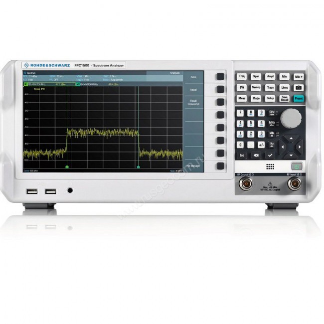 Анализатор спектра Rohde & Schwarz FPC1500 от 5 кГц до 1 ГГц Анализатор спектра Rohde & Schwarz FPC1500 от 5 кГц до 1 ГГц