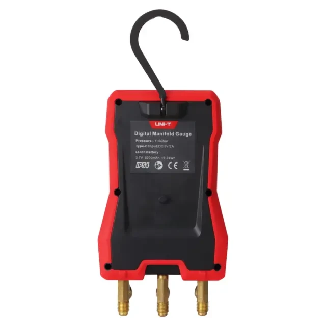 Цифровой манометр с беспроводными температурными датчиками UNI-T UT336E KIT Цифровой манометр с беспроводными температурными датчиками UNI-T UT336E KIT