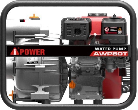 Бензиновая мотопомпа для грязной воды A-iPower AWP80Т Бензиновая мотопомпа для грязной воды A-iPower AWP80Т