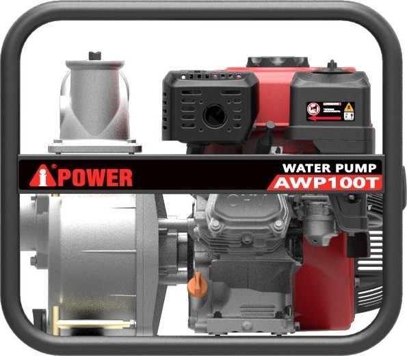 Бензиновая мотопомпа для грязной воды A-iPower AWP100T Бензиновая мотопомпа для грязной воды A-iPower AWP100T