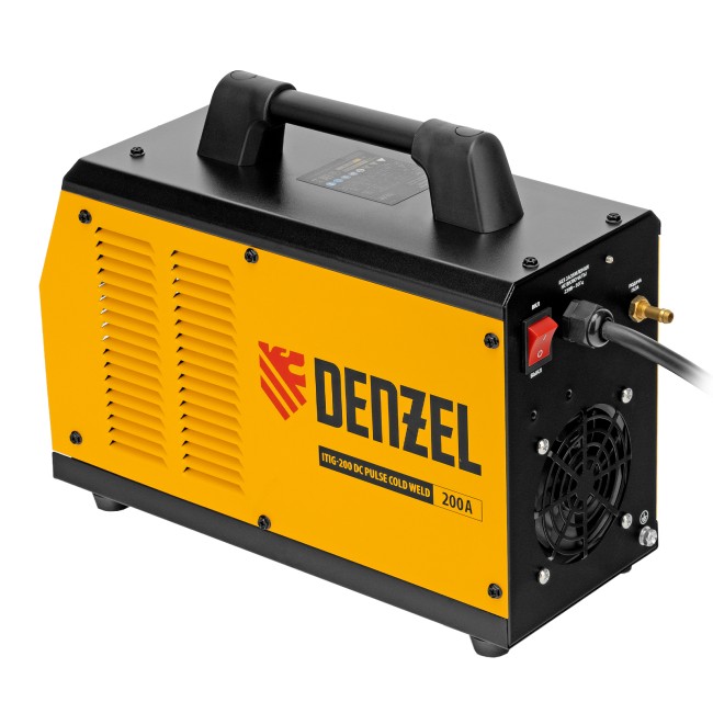 Аппарат аргонодуговой сварки ITIG-200 DС Pulse Cold Weld Denzel Аппарат аргонодуговой сварки ITIG-200 DС Pulse Cold Weld Denzel