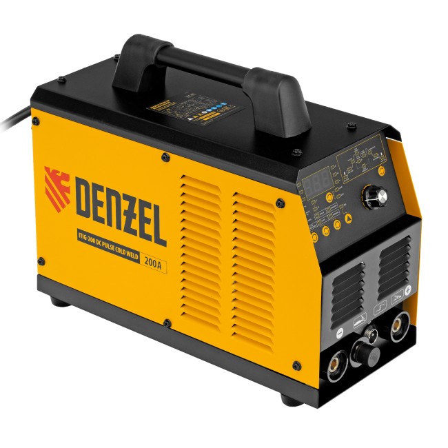 Аппарат аргонодуговой сварки ITIG-200 DС Pulse Cold Weld Denzel Аппарат аргонодуговой сварки ITIG-200 DС Pulse Cold Weld Denzel
