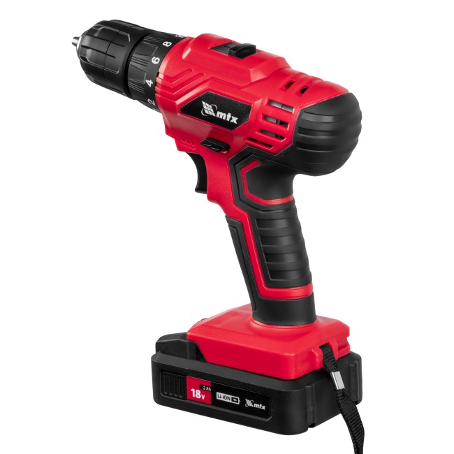 Дрель-шуруповерт аккумуляторная MCDL-18-02 2 акк. MTX Дрель-шуруповерт аккумуляторная MCDL-18-02 2 акк. MTX