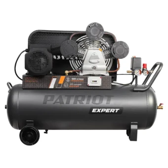 Компрессор поршневой ременной Patriot KRX 580 L100 D