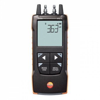 Дифференциальный манометр Testo 512-2 с подключением к приложению Дифференциальный манометр Testo 512-2 с подключением к приложению