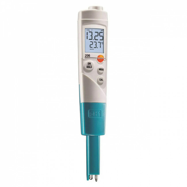 Карманный pH-метр Testo 206 pH1 с поверкой Карманный pH-метр Testo 206 pH1 с поверкой
