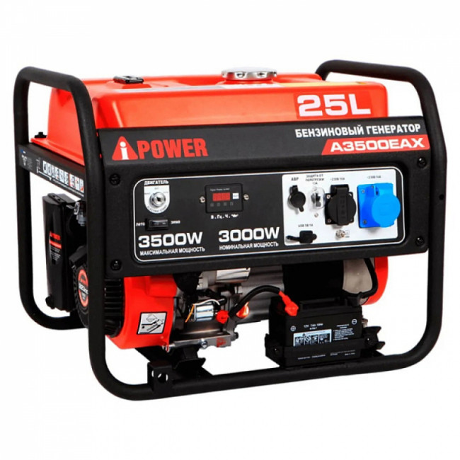 Бензиновый генератор A-iPower A3500EAX + блок автозапуска A-iPower 230В/400В 100А 8 ПИН Бензиновый генератор A-iPower A3500EAX + блок автозапуска A-iPower 230В/400В 100А 8 ПИН