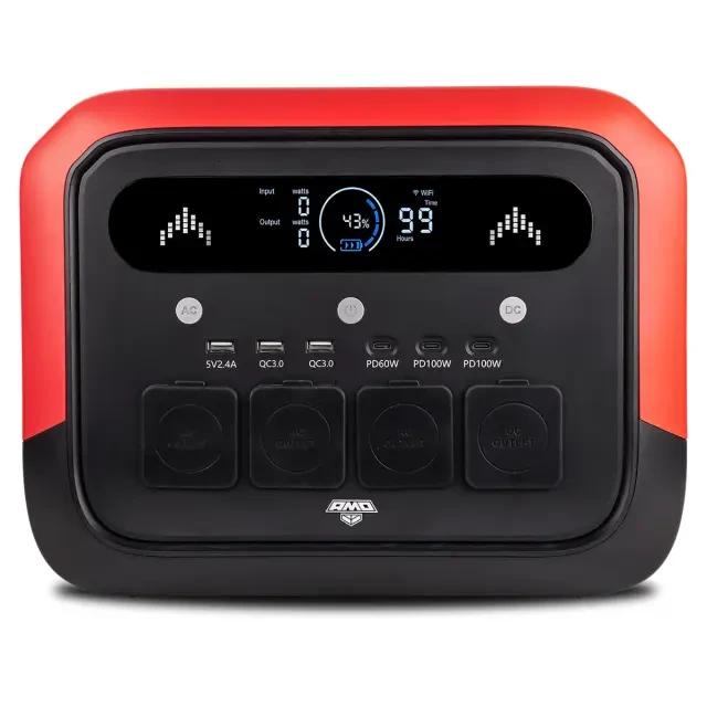 Портативная электростанция AMO PS 1800 Pro красная Портативная электростанция AMO PS 1800 Pro красная