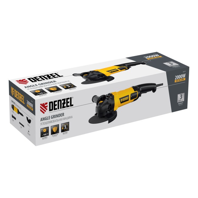 Углошлифовальная машина AGL180-2000 Denzel Углошлифовальная машина AGL180-2000 Denzel