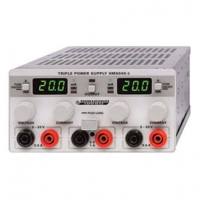 Трехканальный источник питания Rohde Schwarz HM8040-3 Трехканальный источник питания Rohde Schwarz HM8040-3