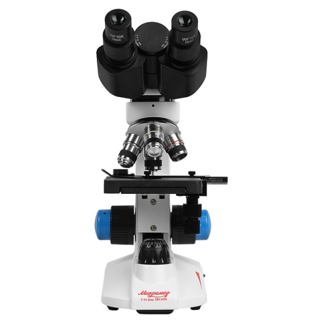 Микроскоп Микромед С-11 (вар. 2ВА LED) в кейсе Микроскоп Микромед С-11 (вар. 2ВА LED) в кейсе