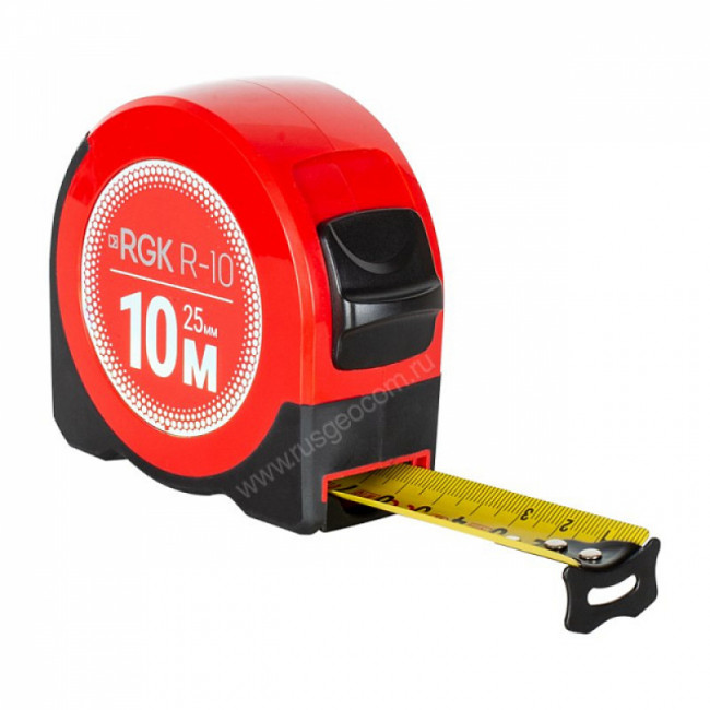 Измерительная рулетка RGK R-10 (с поверкой) Измерительная рулетка RGK R-10 (с поверкой)