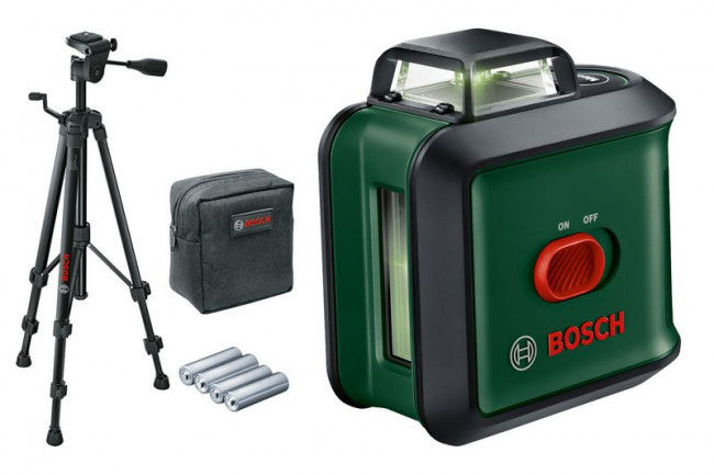 Лазерный нивелир Bosch UniversalLevel 360 + штатив с держателем MM3 Лазерный нивелир Bosch UniversalLevel 360 + штатив с держателем MM3
