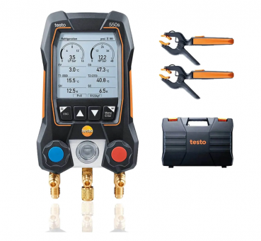 Цифровой манометрический коллектор Testo 550s комплект 2 в кейсе