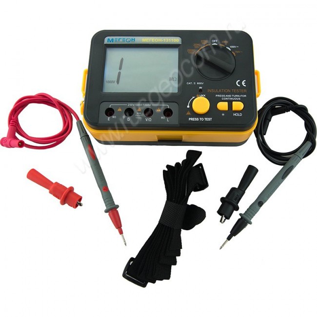 Мегаомметр МЕГЕОН 131100 Мегаомметр МЕГЕОН 131100