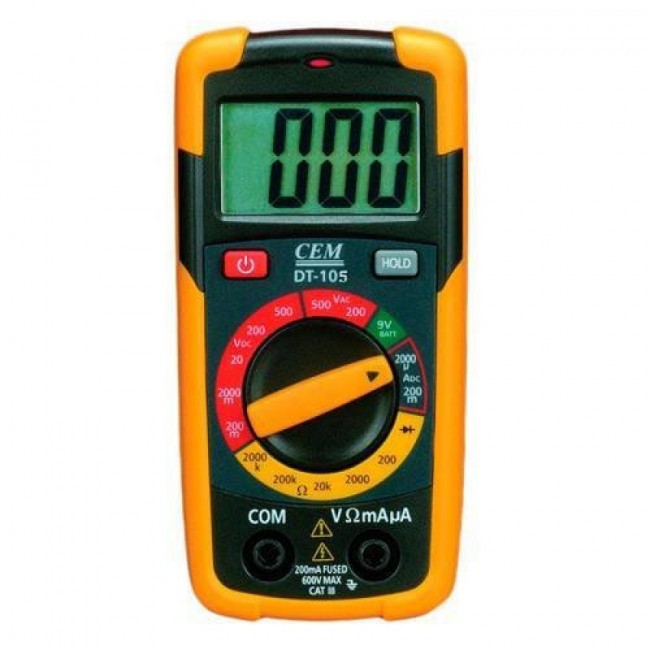 Карманный мультиметр CEM DT-105 Карманный мультиметр CEM DT-105