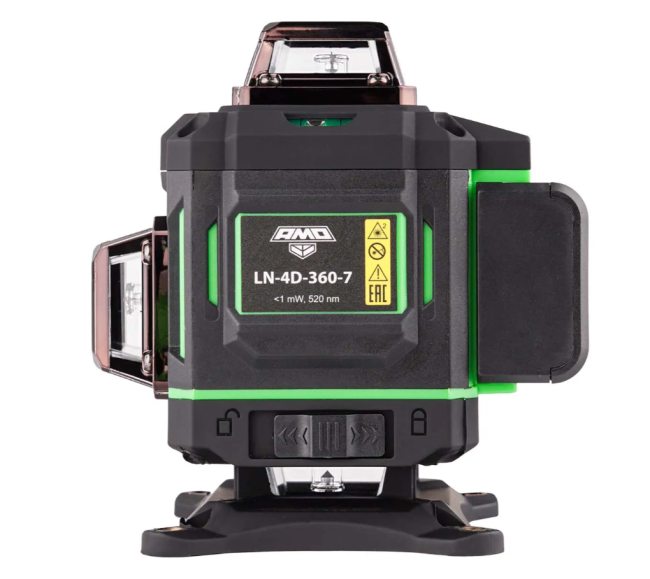 Лазерный уровень AMO LN 4D-360-7 с зеленым лучом Лазерный уровень AMO LN 4D-360-7 с зеленым лучом