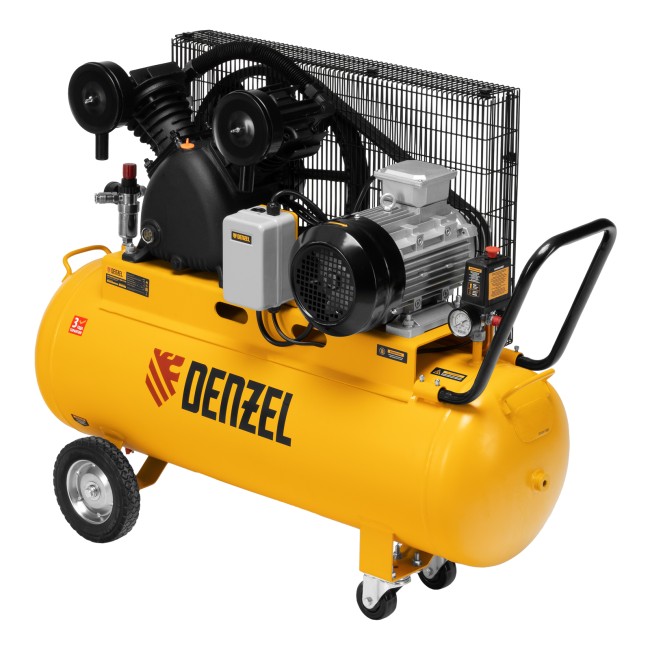 Компрессор воздушный ременной BCV 4000-T/100 Denzel Компрессор воздушный ременной BCV 4000-T/100 Denzel