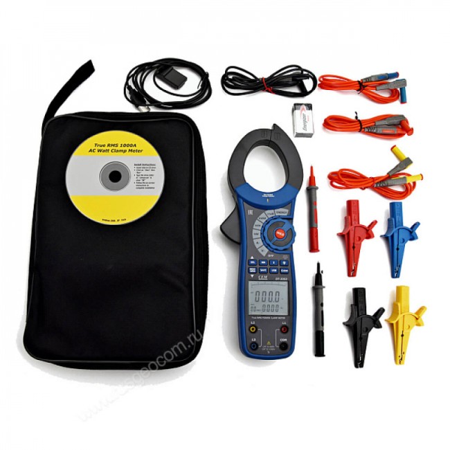 Токовые клещи CEM DT-3353, Ваттметр Токовые клещи CEM DT-3353, Ваттметр