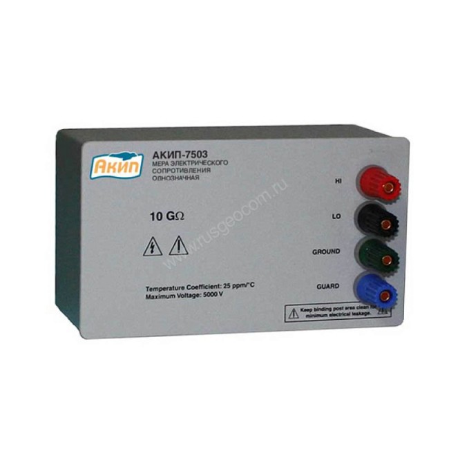 Мера сопротивления АКИП-7503-100ГОм Мера сопротивления АКИП-7503-100ГОм